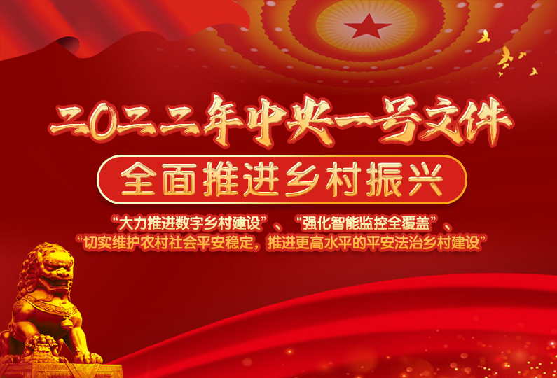 2022年中央一號文件發(fā)布，智慧安防產業(yè)有哪些“大錢景”？